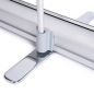 Preview: Rollbanner Evolution Silver Fußaufnahme Preview: Rollbanner Evolution Silver Fußaufnahme